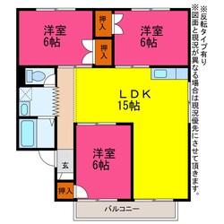 セジュール伊藤の物件間取画像